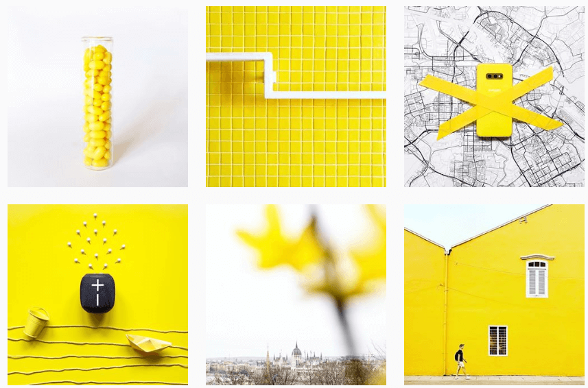 diseña un feed en Instagram