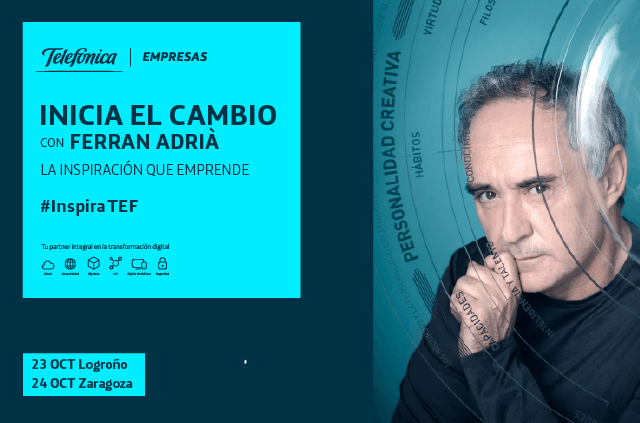 Inicia el cambio con Ferran Adrià
