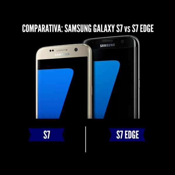 Infografía: Diferencias entre Samsung Galaxy S7 y S7 Edge - Think Big  Empresas