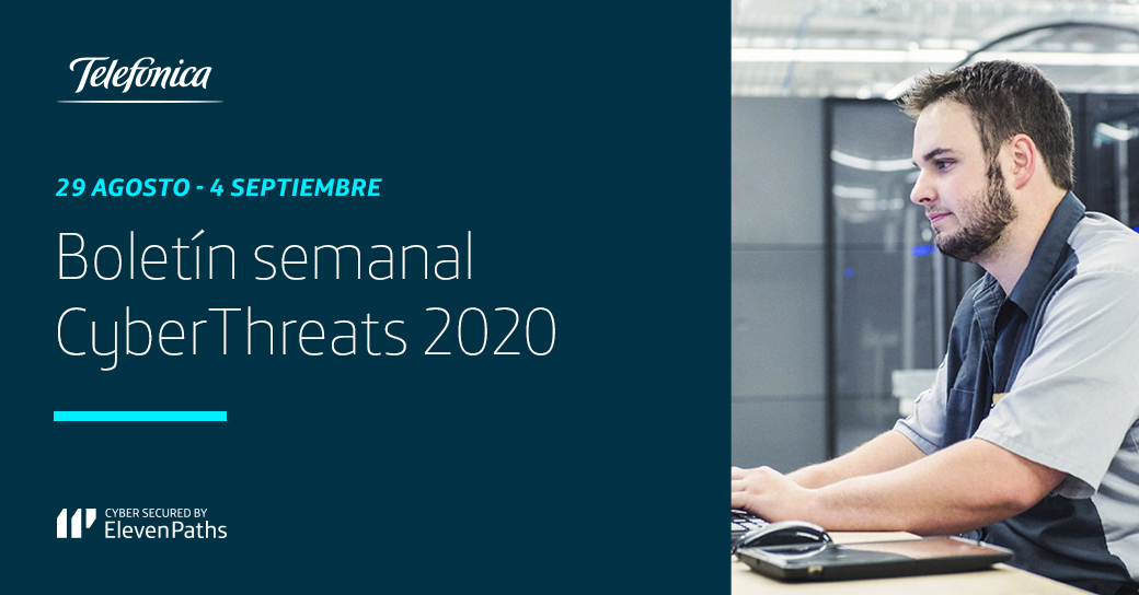 Noticias de Ciberseguridad: Boletín semanal 29 de agosto – 4 de septiembre