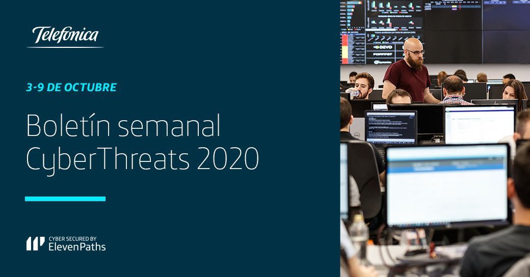 Noticias de Ciberseguridad: Boletín semanal 3-9 de octubre