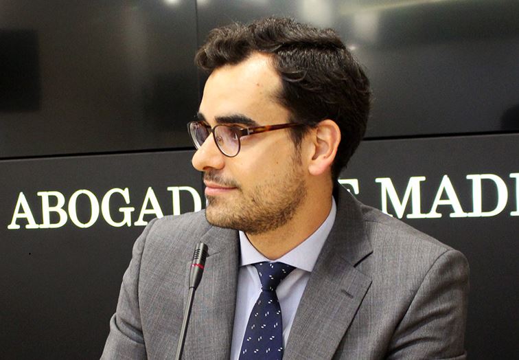 Álvaro Escudero, secretario general de AJE Madrid