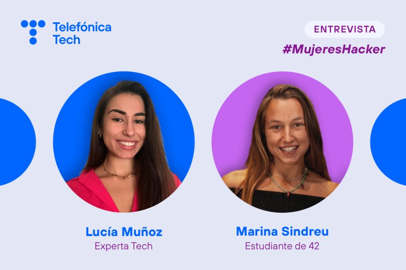 Lucía y Marina. MujeresHacker, entrevista en el blog de Telefónica Tech